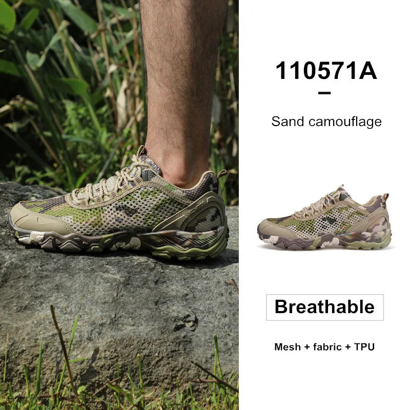 Outdoor Climbing Trekking Leather Shoes